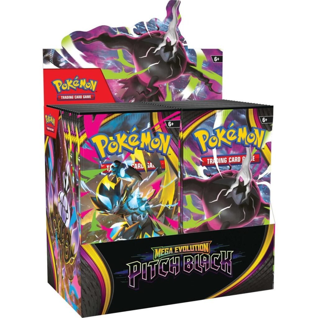 Pokémon TCG: Mega Evolution - Pitch Black Booster Display Box (36 Packs) (PRE-ORDER)